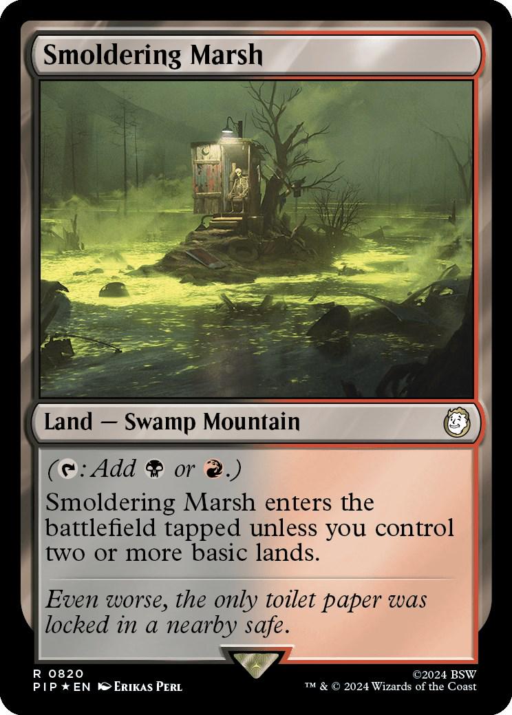 Smoldering Marsh #820 Magic Fallout