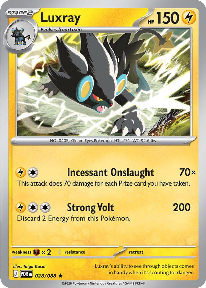 Luxray #28 Prices | Pokemon Perfect Order | Pokemon Cards