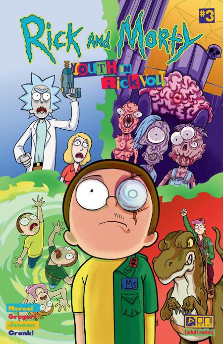 Rick and Morty: Youth in Rickvolt #3 (2024) Comic Books Rick And Morty: Youth In Rickvolt
