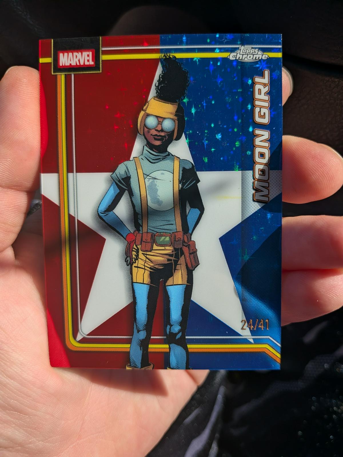 Moon Girl Captain America's Star Refractor