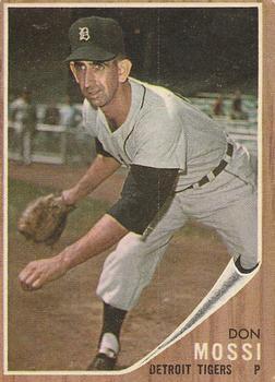 Don Mossi #105 1962 Topps Baseball