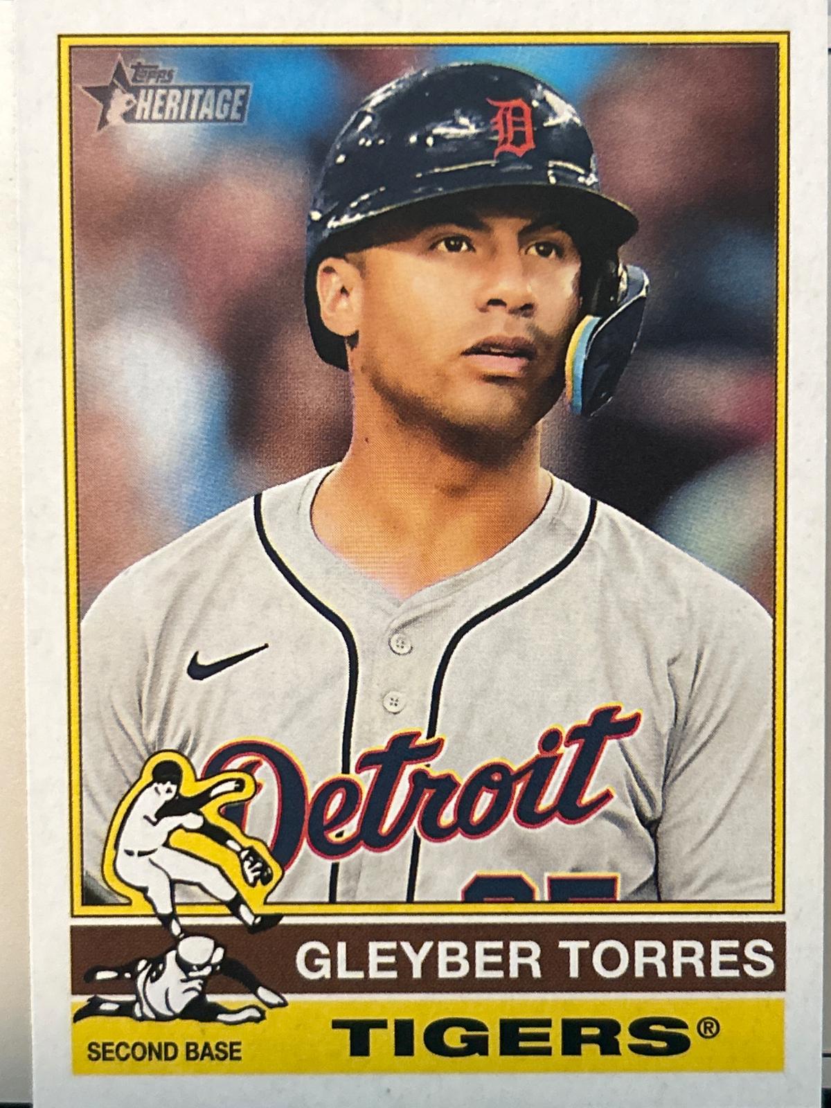 Gleyber Torres #354 Baseball Cards 2025 Topps Heritage