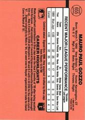 Mauro Paul Gozzo #655 Prices [Rookie] | 1990 Donruss | Baseball Cards