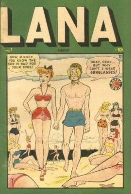 Lana #7 (1949) Comic Books Lana