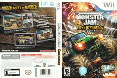 Artwork - Back, Front | Monster Jam: Path of Destruction Wii