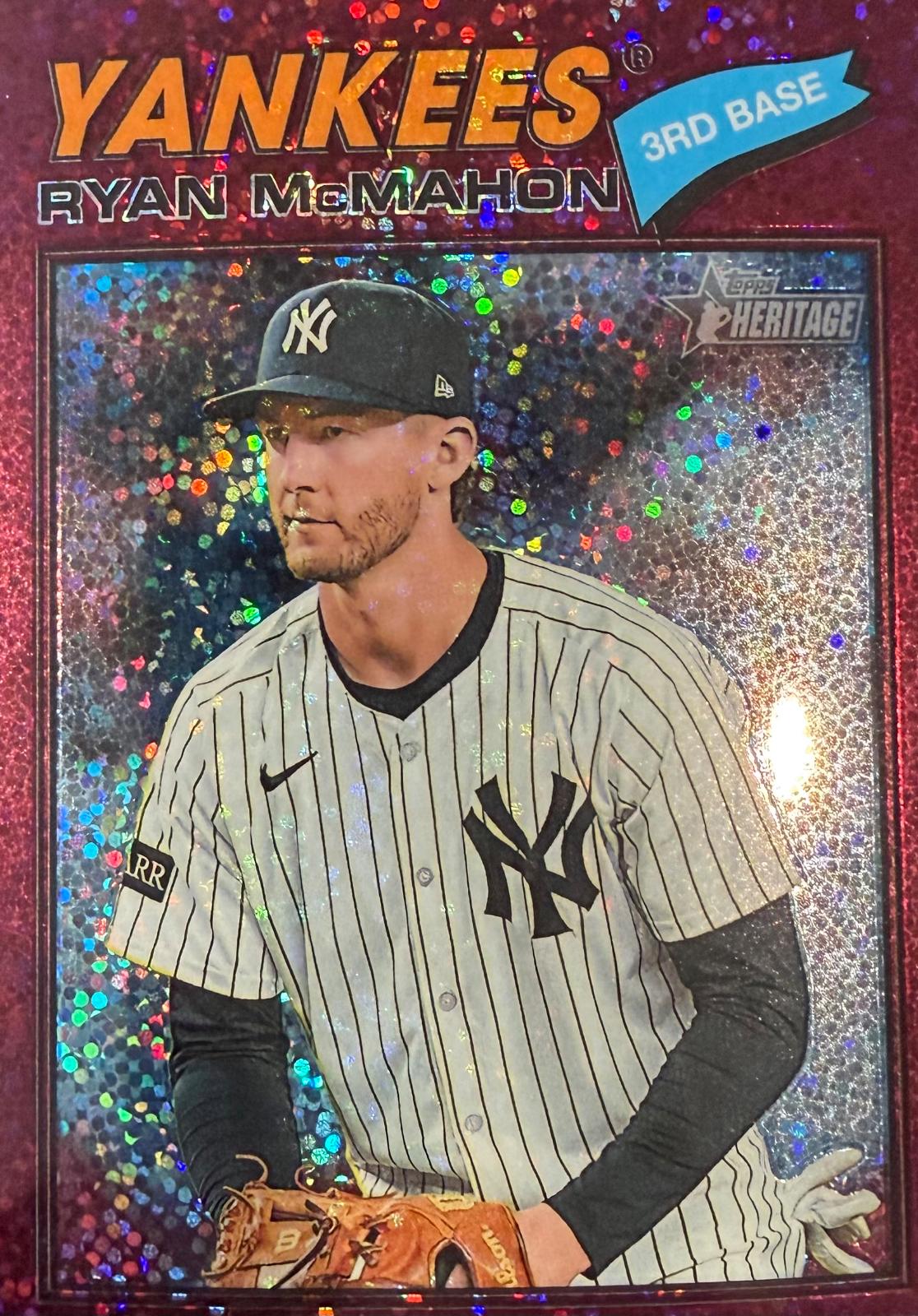 Ryan McMahon [Burgundy Sparkle Chrome] #381