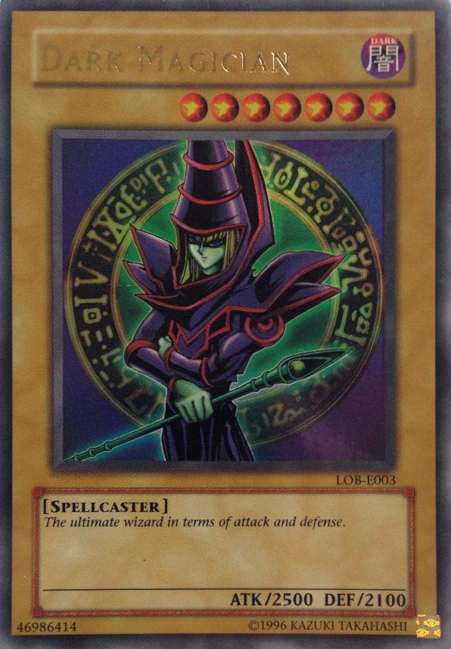 Dark Magician LOB-E003 YuGiOh Legend of Blue Eyes White Dragon