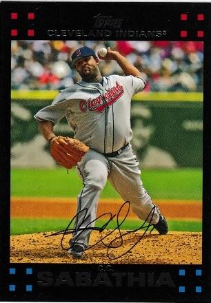 C. C. Sabathia #10 Baseball Cards 2007 Topps