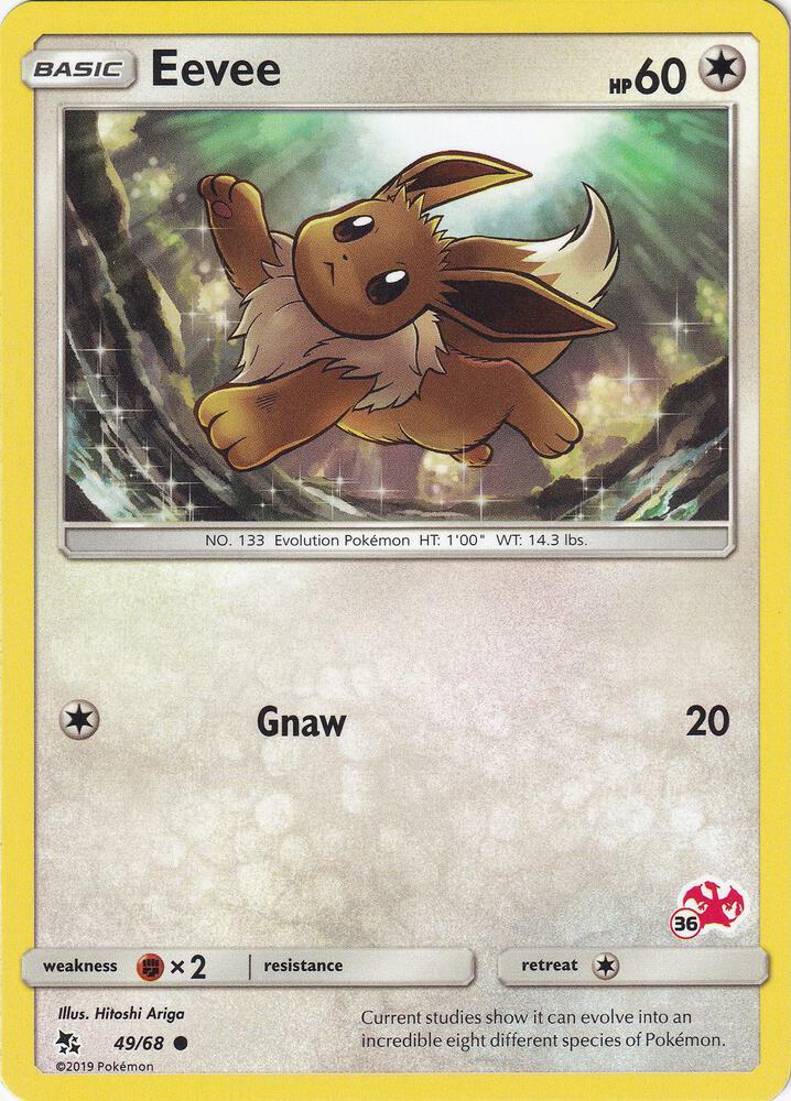 Eevee #36 Pokemon 2020 Battle Academy