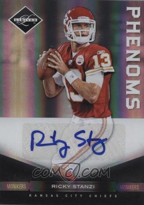 Ricky Stanzi #190 2011 Panini Limited Football