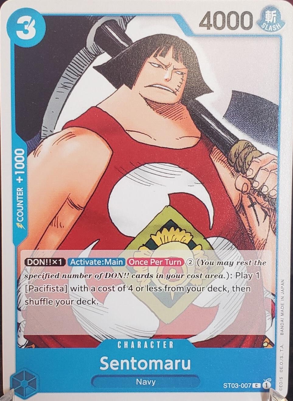 Sentomaru ST03-007 One Piece Starter Deck 3: The Seven Warlords of the Sea