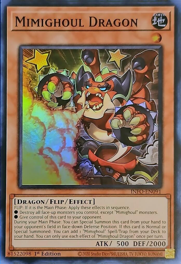 Mimighoul Dragon INFO-EN091 YuGiOh The Infinite Forbidden