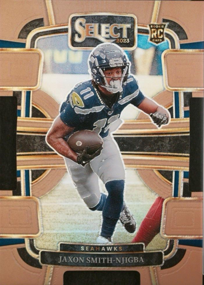 Jaxon Smith-Njigba [Copper Prizm Die-Cut] #87 Prices [Rookie