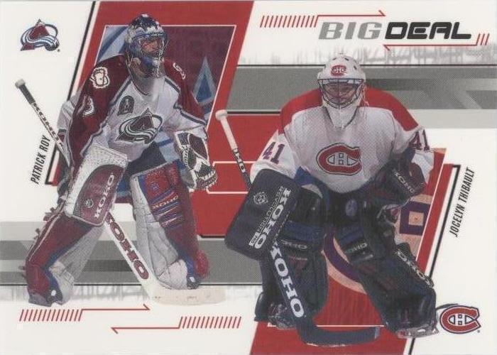 Patrick Roy #232 Hockey Cards 2002 In The Game