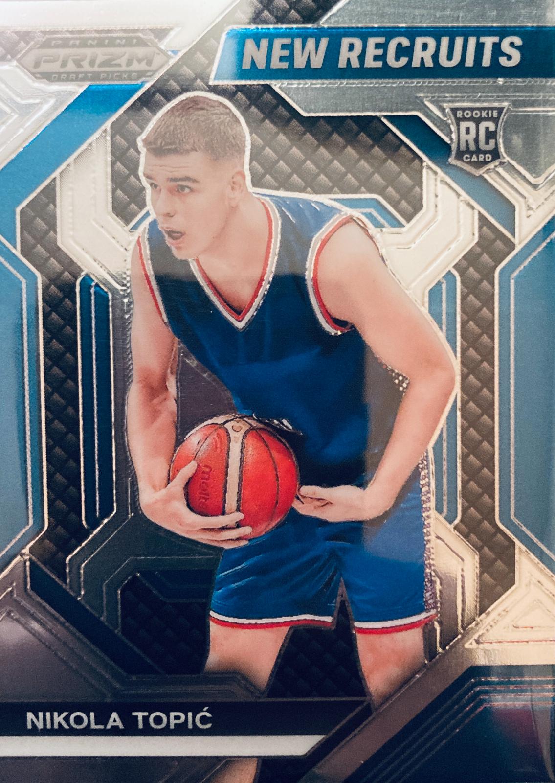 Nikola Topic #16 Basketball Cards 2024 Prizm Draft Picks New Recruits