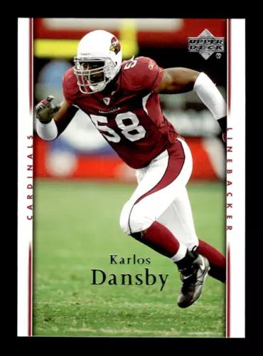 Karlos Dansby #1 Football Cards 2007 Upper Deck