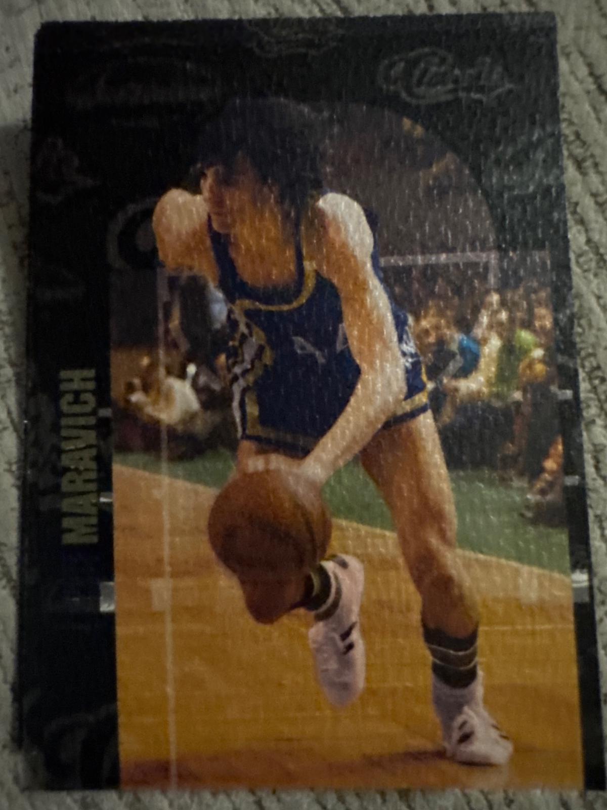 Pete Maravich #CO6 1994 Classic Ted Williams Co Op Basketball