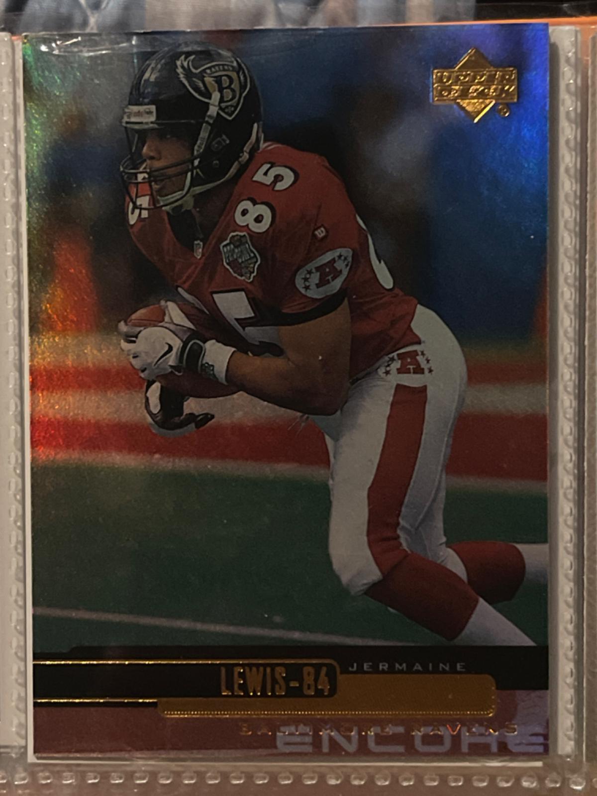 Jermaine Lewis #18 Football Cards 1999 Upper Deck Encore