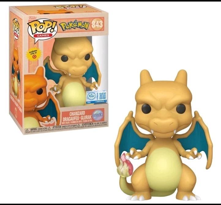 Charizard #843 Pokemon Funko Pop Soft Color Target Exclusive Target exclusive box and figure