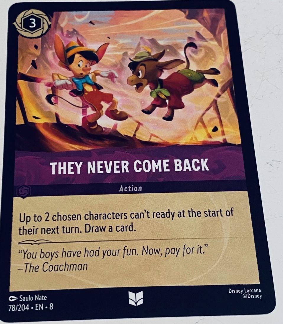 lorcana back card Disney Lorcana Gateway