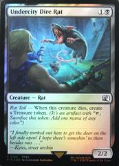 Undercity Dire Rat [Foil] #123