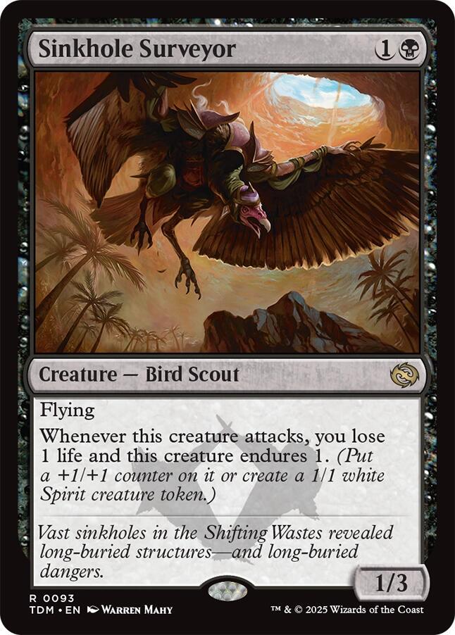Sinkhole Surveyor #93 Magic Tarkir: Dragonstorm