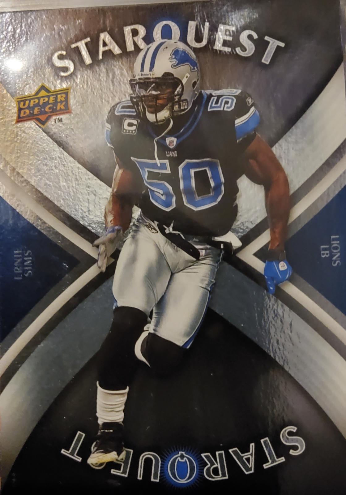 Ernie Sims #SQ13 2008 Upper Deck Football StarQuest