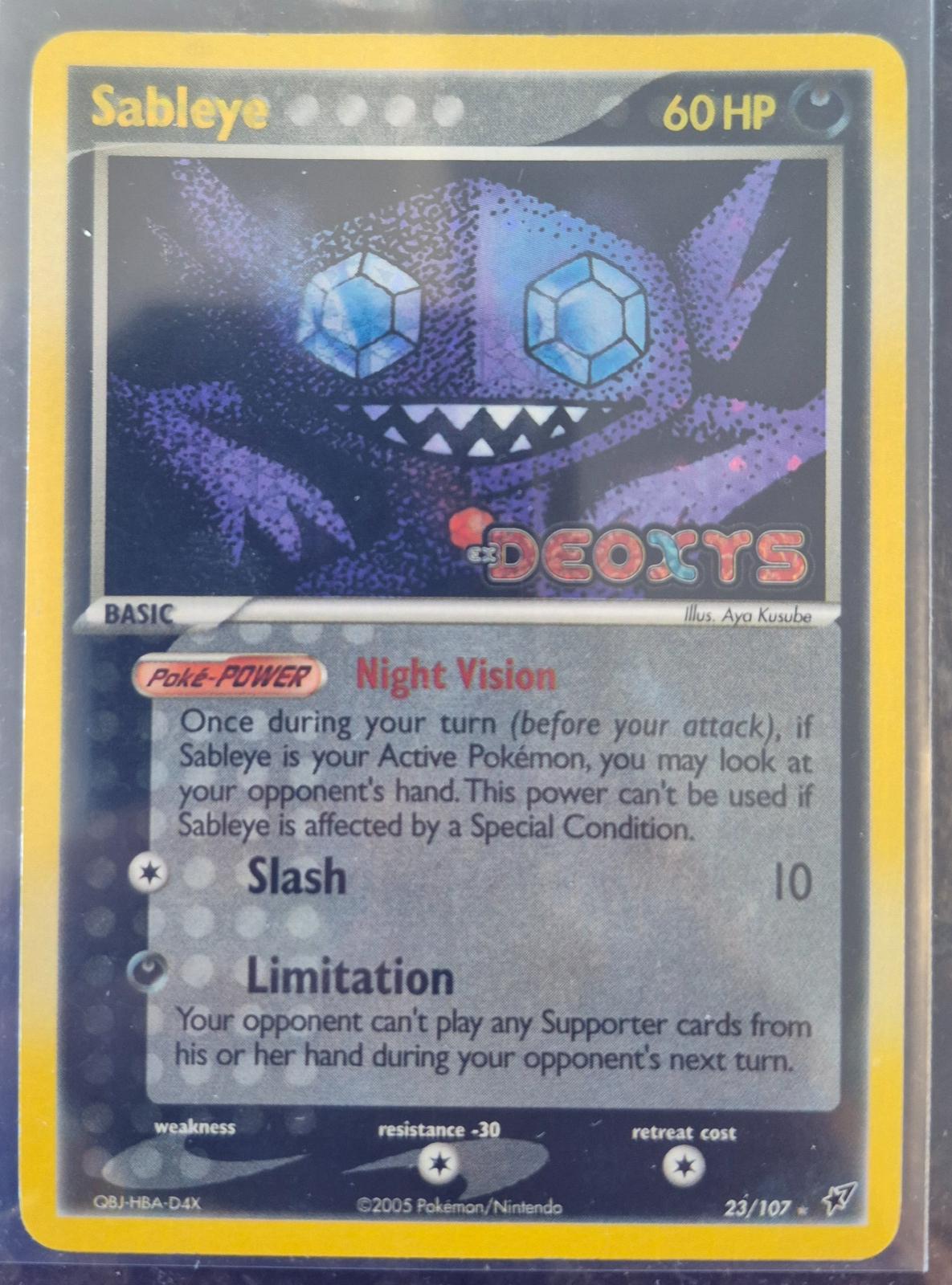 Sableye [Reverse Holo] | Ungraded | Pokemon Deoxys