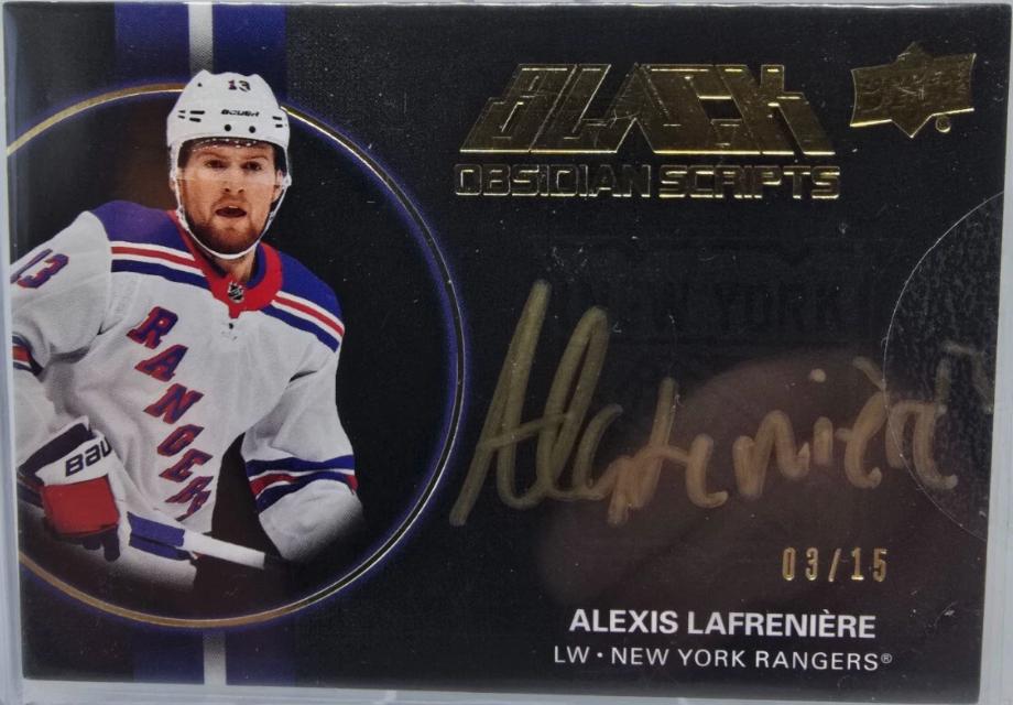Alexis Lafreniere [Gold] #OS-AL