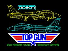 Loading Screen | Top Gun ZX Spectrum
