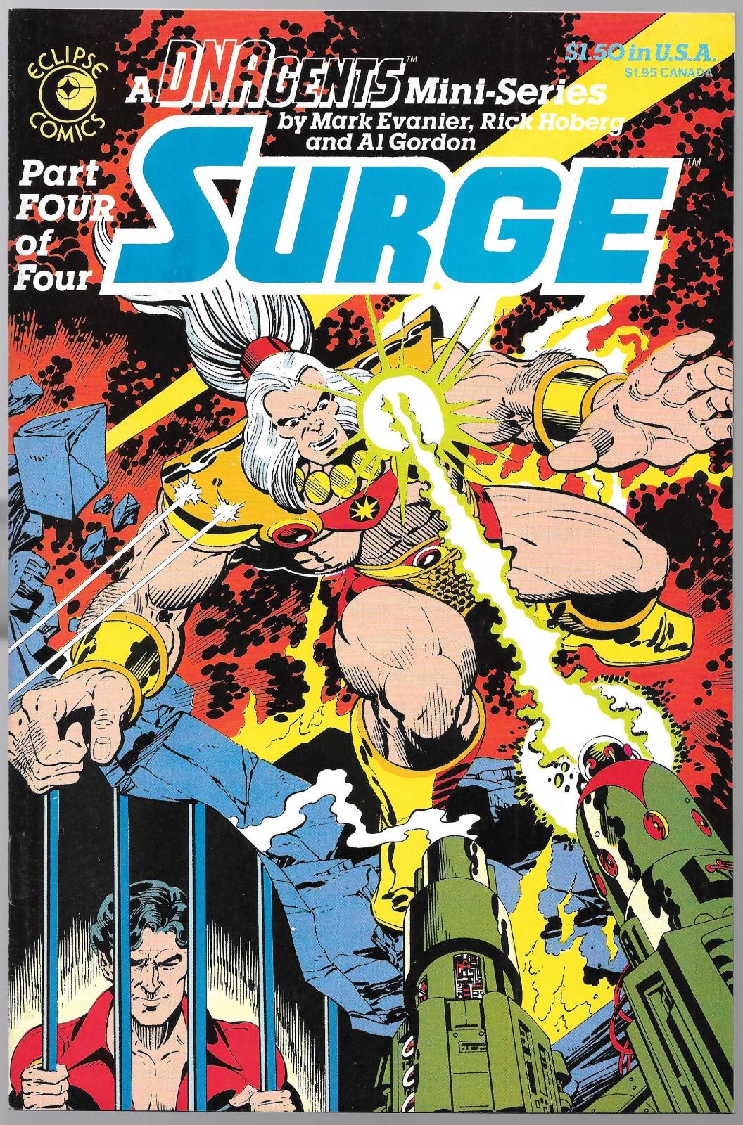DNAgents Mini-Series Surge #4 (1984) Comic Books DNAgents Mini-Series Surge