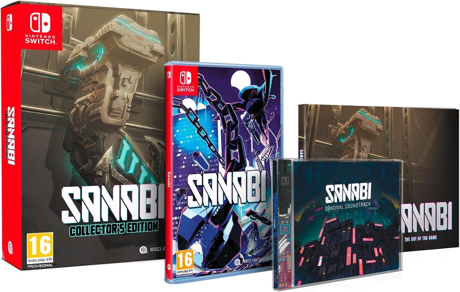 Carátula de SANABI Edicion Coleccionista para Switch (edición PAL España)