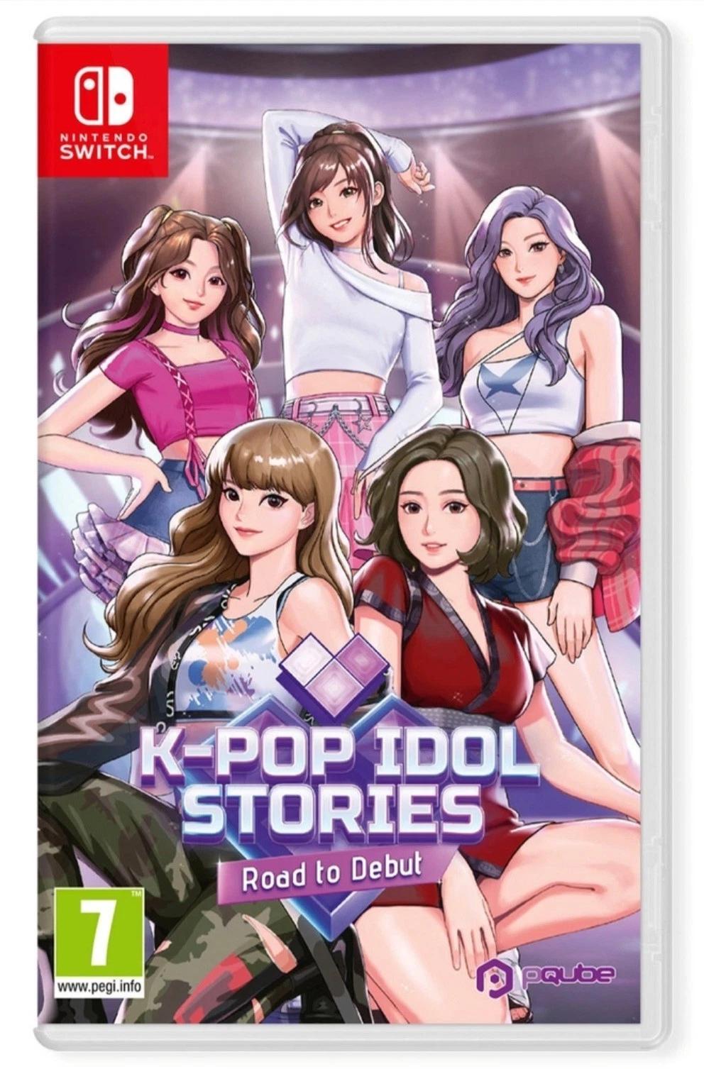 Carátula de K-Pop Idol Stories Road to Debut (Import) para Switch (edición PAL España)