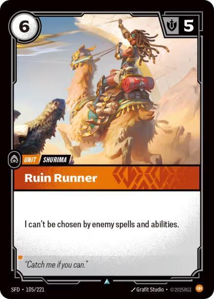 Ruin Runner front