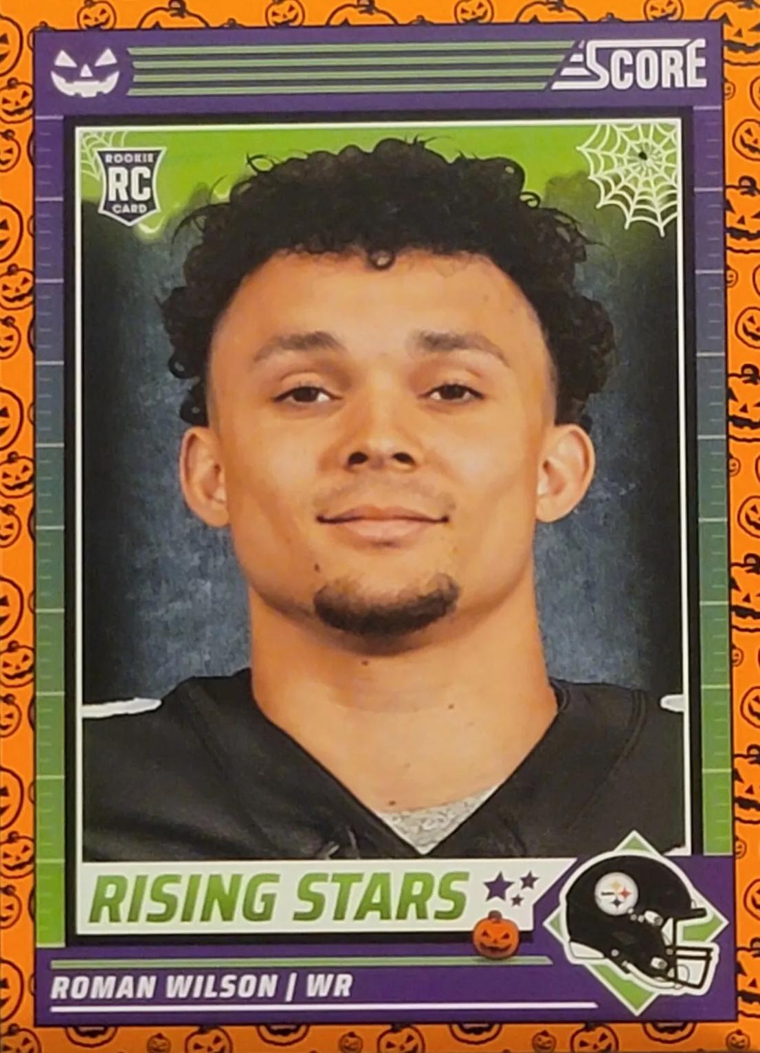 Roman Wilson #43 Football Cards 2024 Panini Score-A-Treat Rising Stars