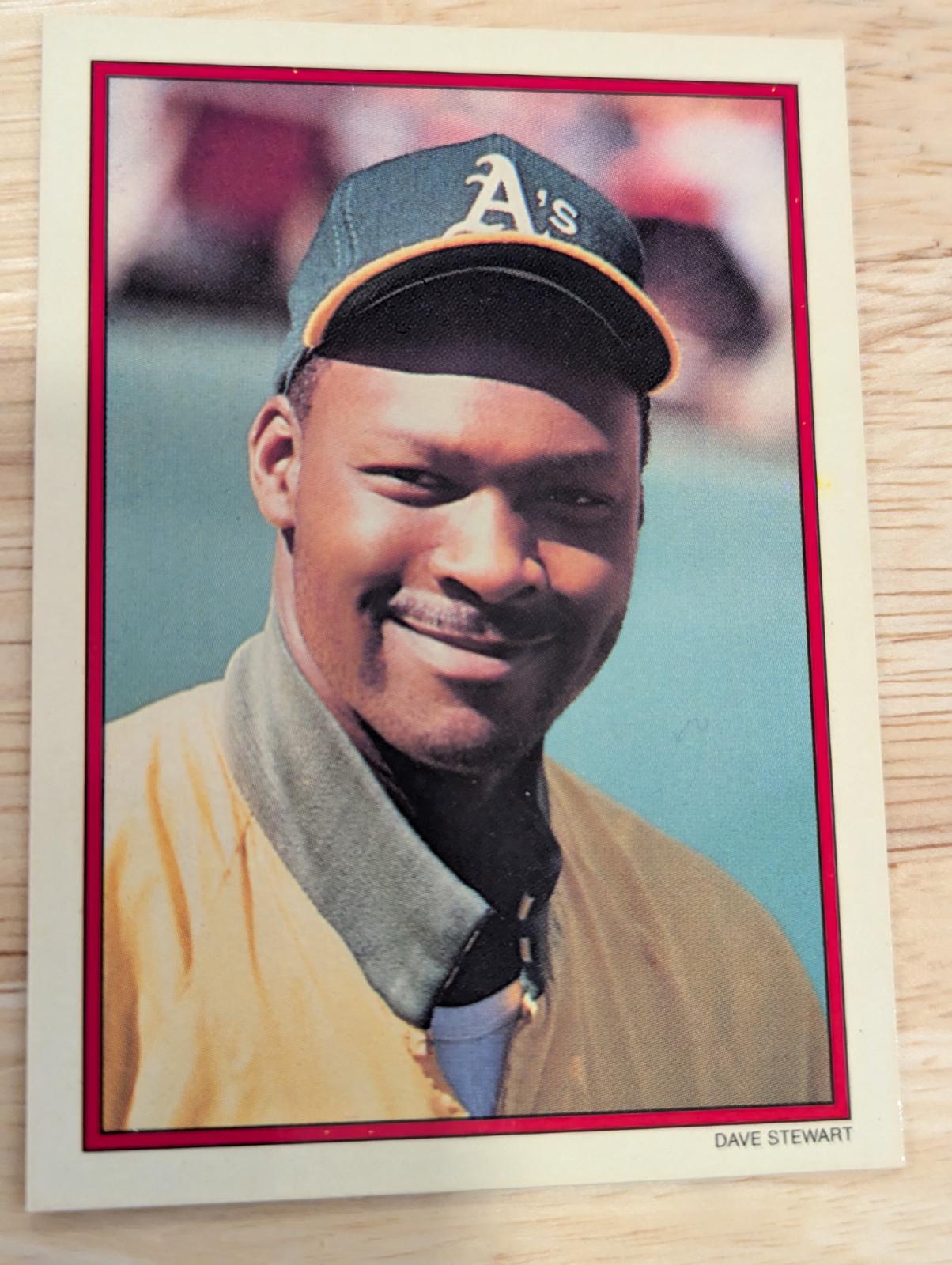 Dave Stewart #4 Baseball Cards 1990 Topps All Star Glossy Set of 60