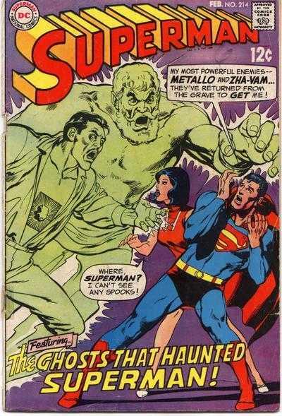 Superman #214 (1969) Comic Books Superman