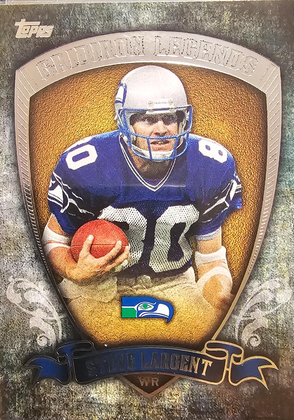 Steve Largent #GL-SL Football Cards 2013 Topps Gridiron Legends