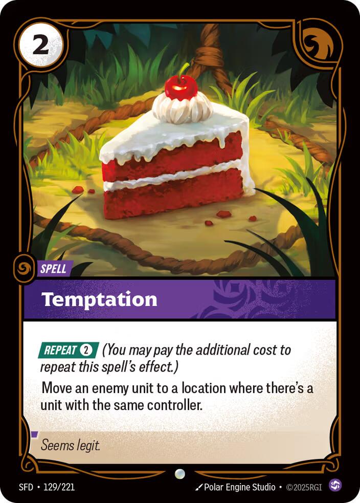 Temptation front