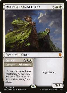 Realm-Cloaked Giant & Cast Off