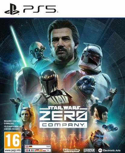 Carátula de Star Wars Zero Company para PS5 (edición PAL España)