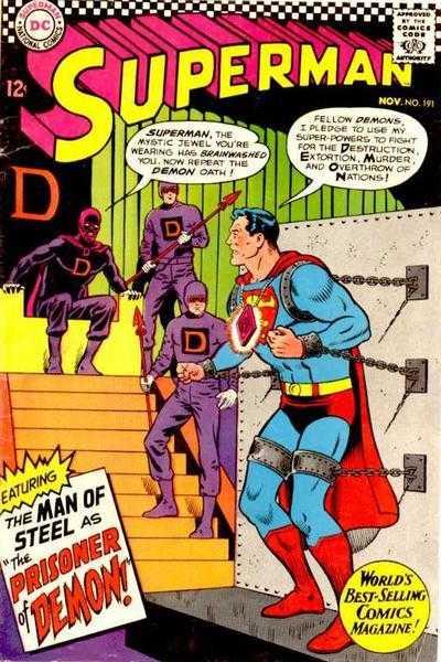 Superman #191 (1966) Comic Books Superman