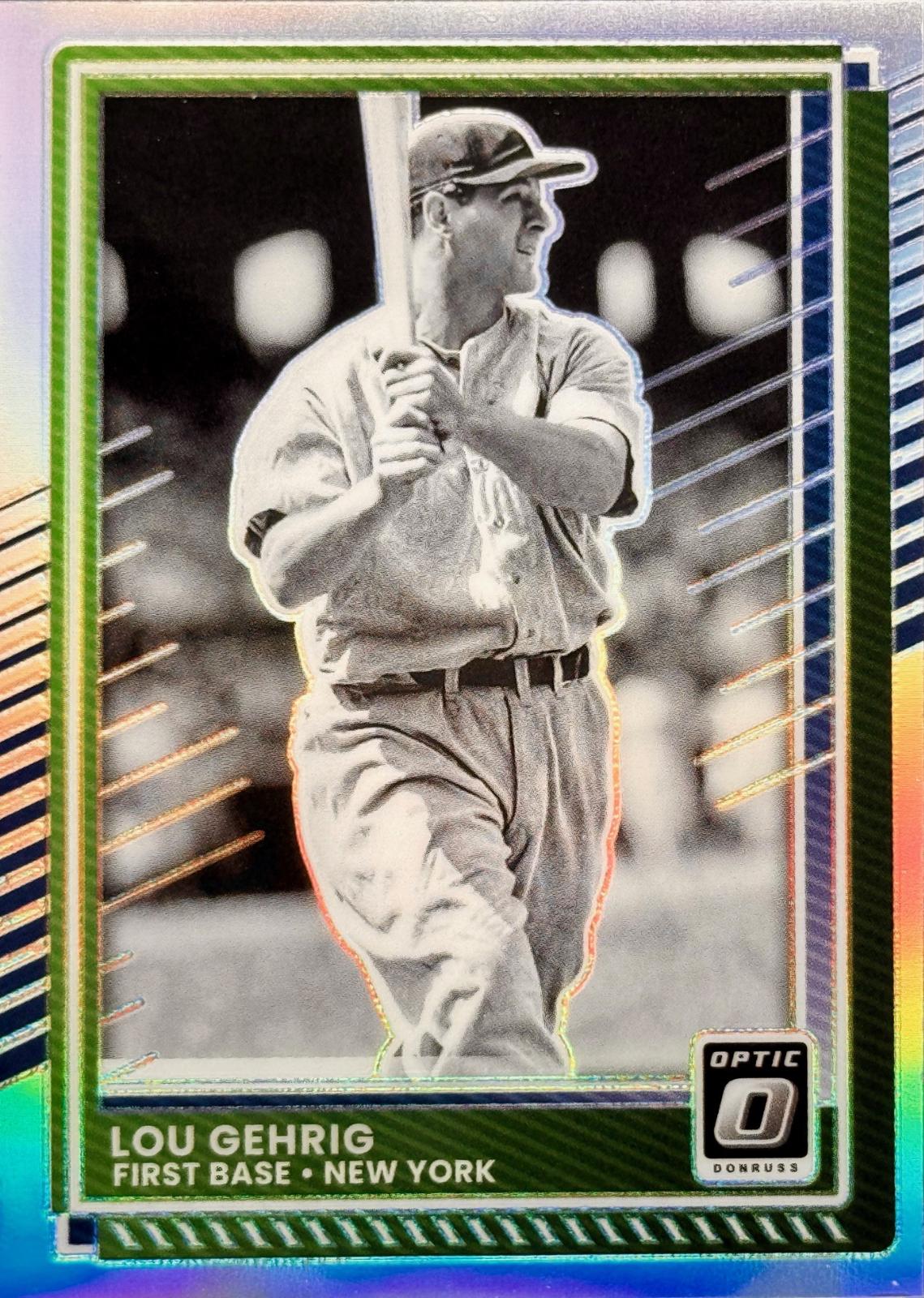 Lou Gehrig [Holo Optic] #55 Prices | 2025 Panini Donruss