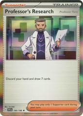 Professor's Research: Professor Turo [Holo] #190 Pokemon Scarlet & Violet Prices