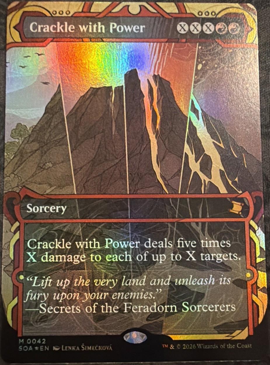 Crackle with Power [Foil] #42 Prices | Magic Secrets of Strixhaven