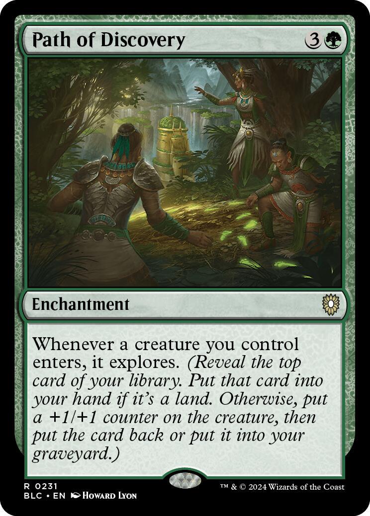 Path of Discovery #231 Magic Bloomburrow Commander