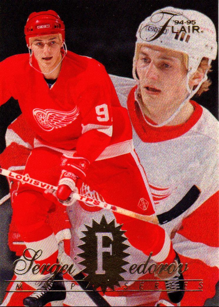 Sergei Fedorov #213 1994-95 Flair Hockey