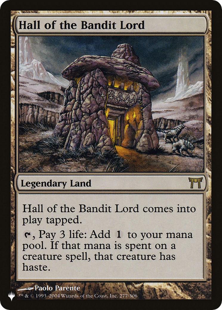 Hall of the Bandit Lord #277 Magic The List Reprints
