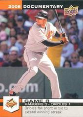 Nick Markakis #38 Baseball Cards 2008 Upper Deck Documentary Prices