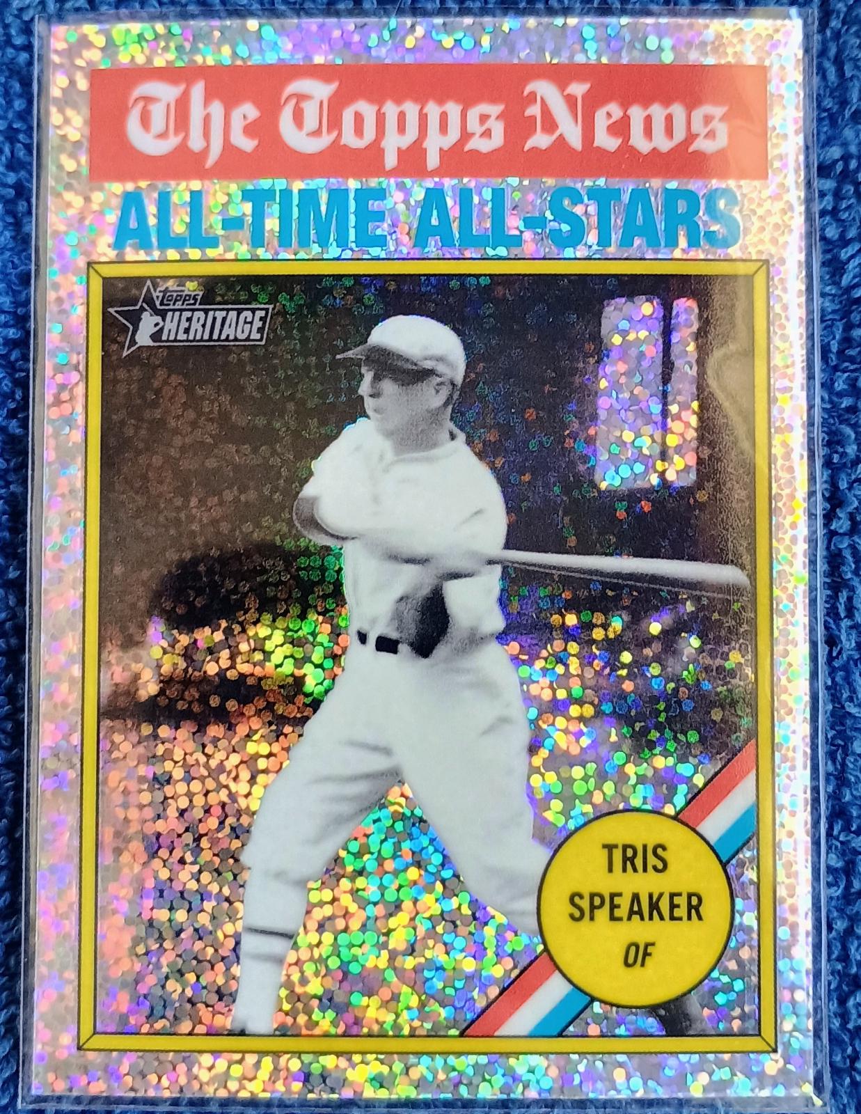 Tris Speaker [Silver Sparkle Variation] #347